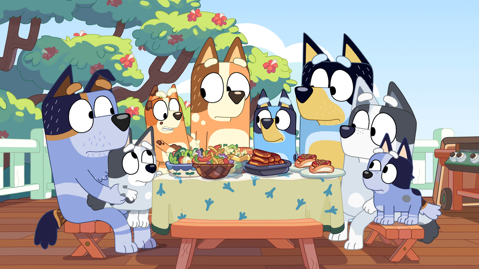 Poster for Family Time: Bluey at the Cinema - Let's Play Chef Collection