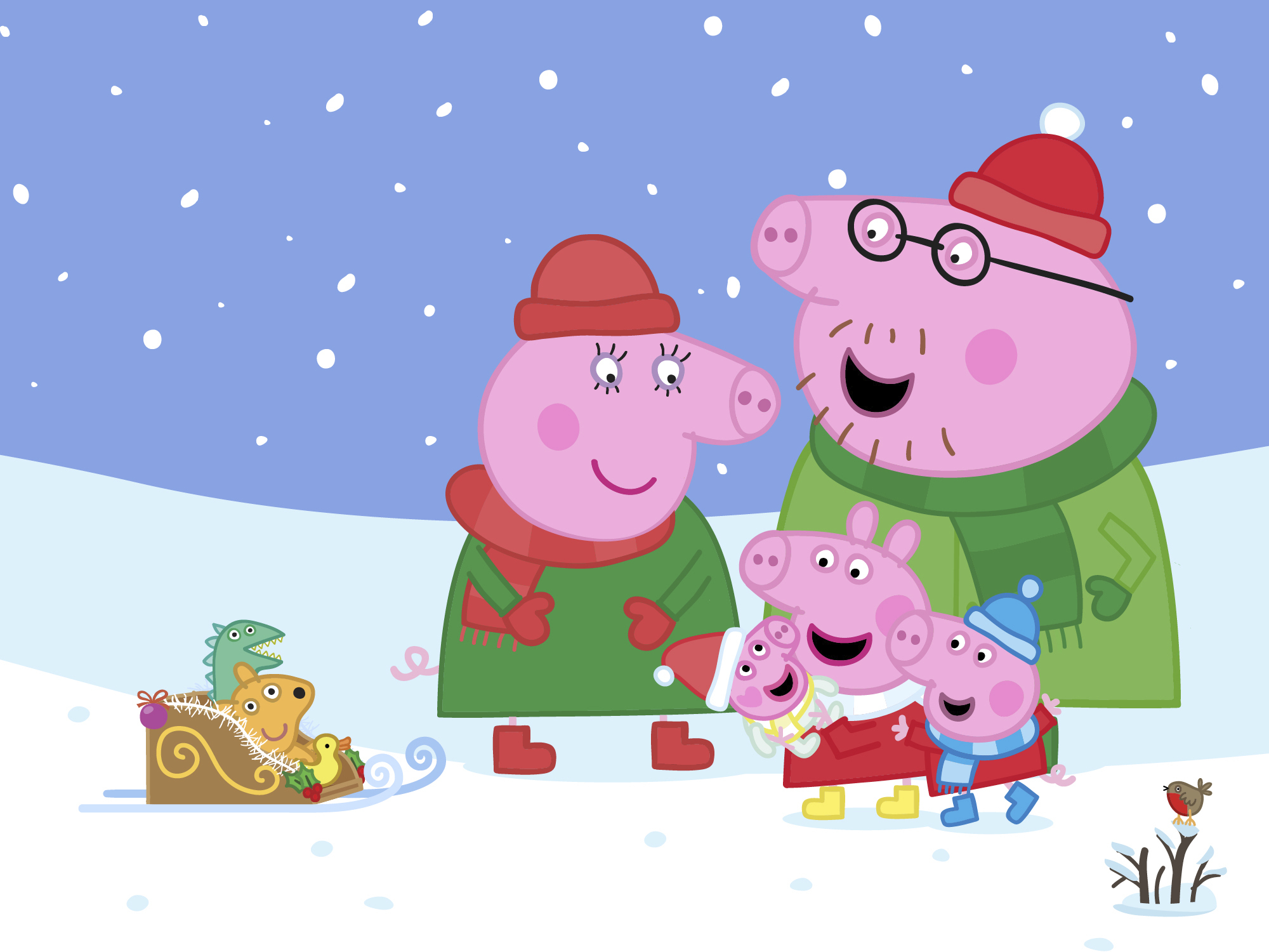Poster for Toddler Kino: Festive Fun with Peppa