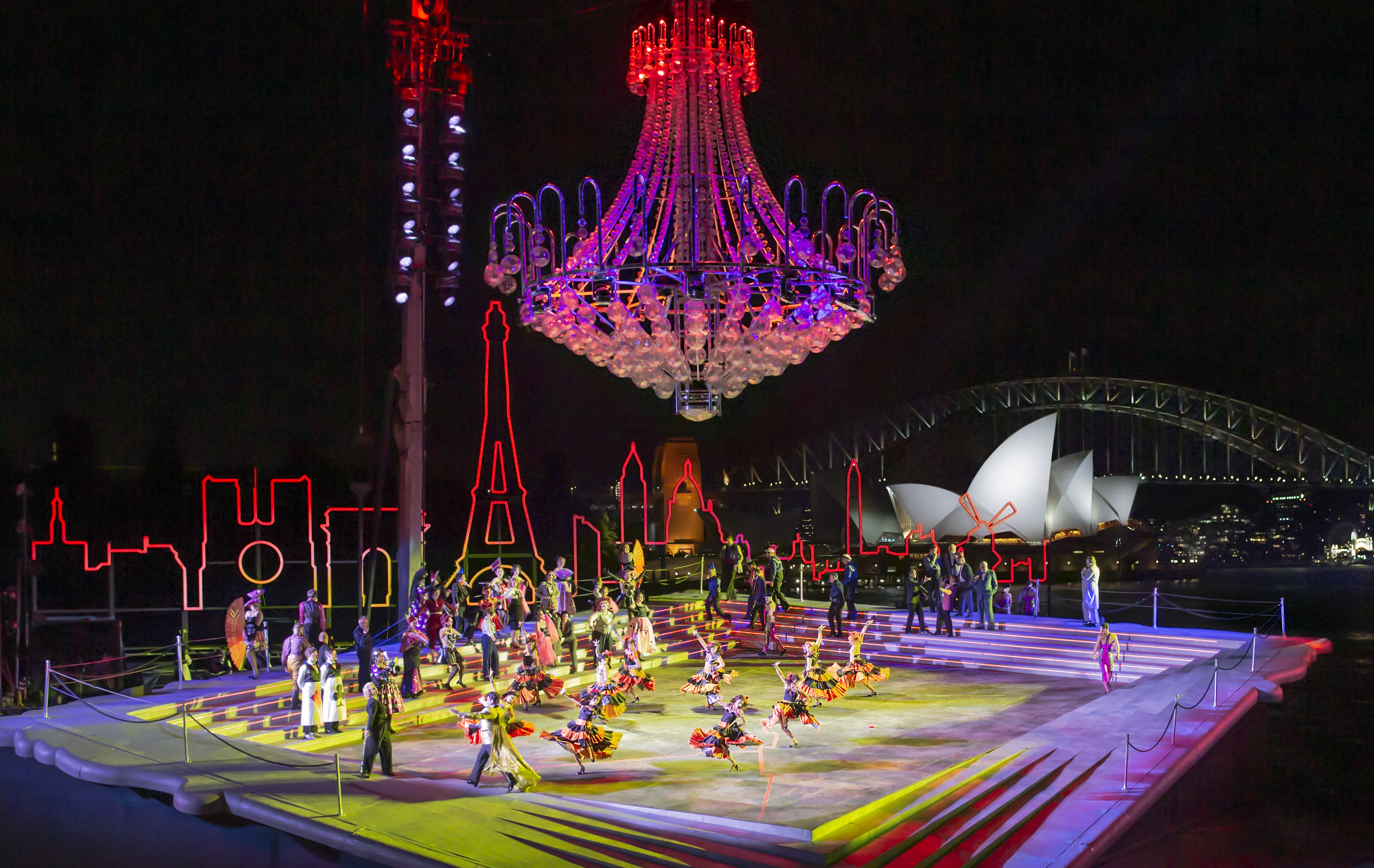 Poster for Handa Opera: La Traviata on Sydney Harbour