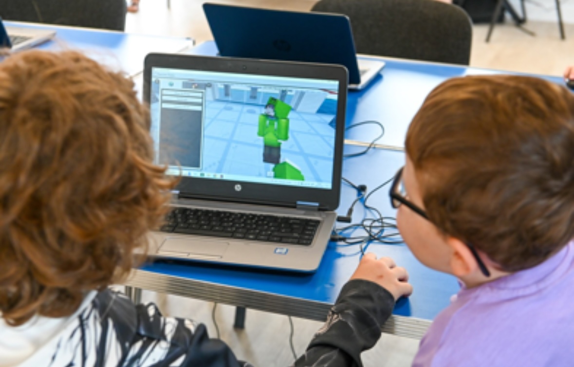 Poster for PLAY: Computer Xplorers: Animation & Minecraft Workshop