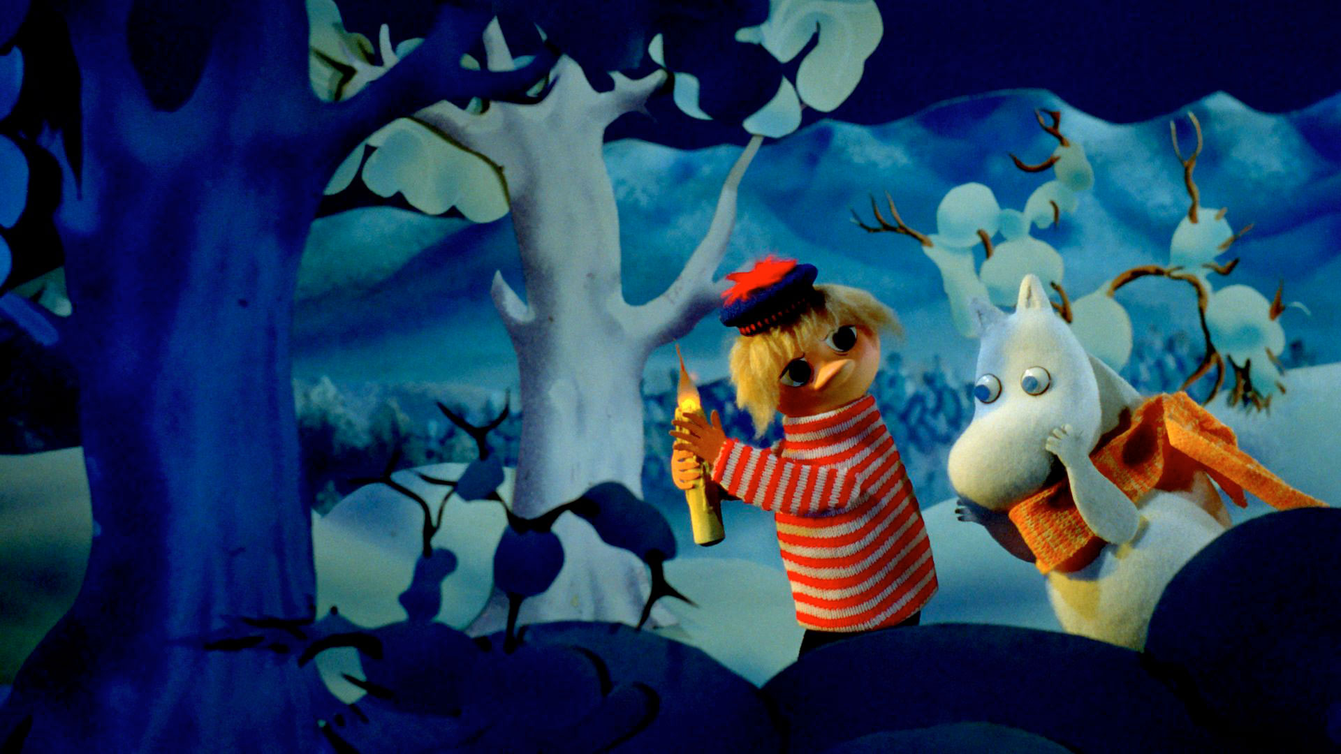 Poster for Family Time: Moomins and the Winter Wonderland