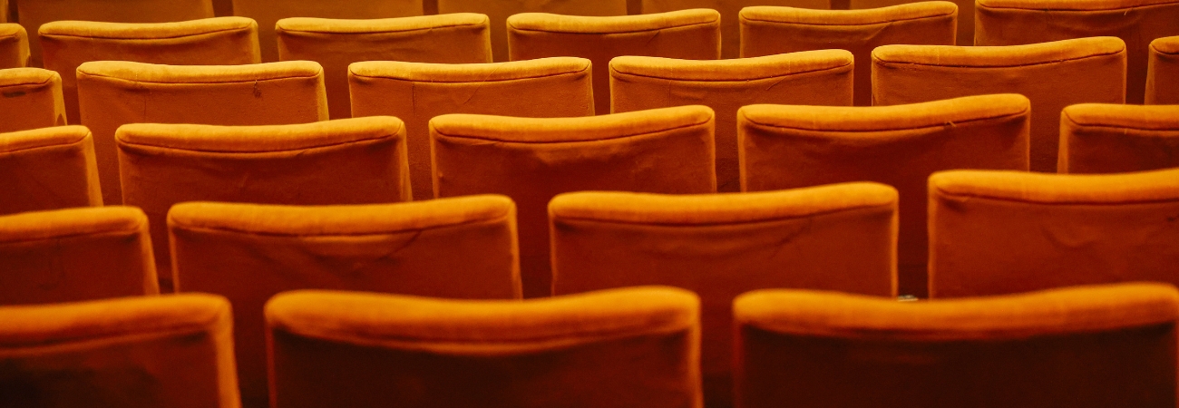 cinema seats at showroom
