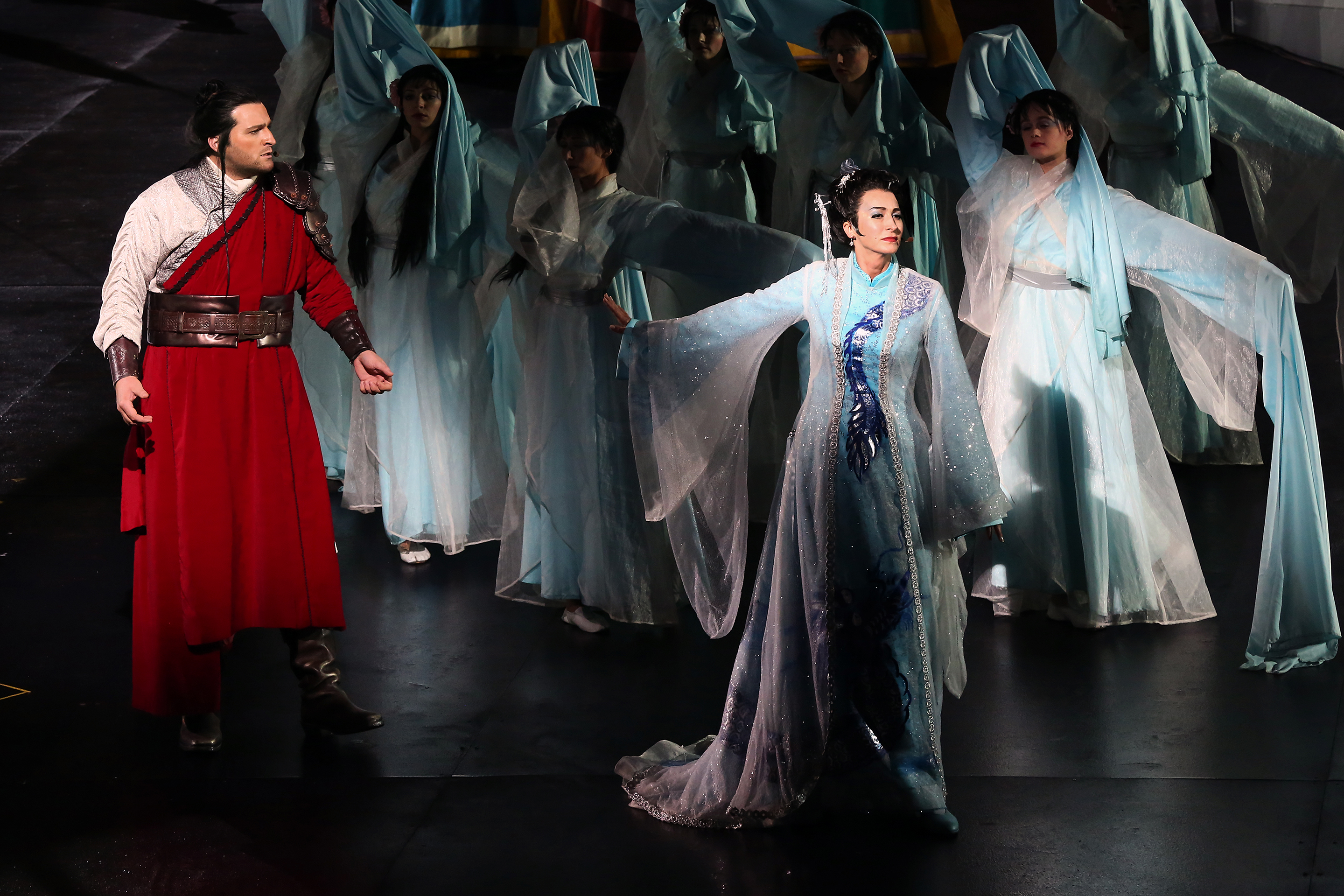 Poster for Handa Opera: Turandot on Sydney Harbour